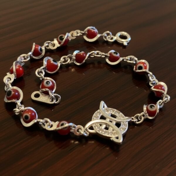 misticaplata_marca_1x1_20260520_2005 Pulsera Nudo de Bruja con Ojo Turco