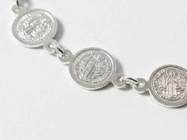 glw1idk9eekymmp8vozv-1.jpg Pulsera de Plata Esotérica, San Benito y Ojo Turco
