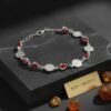 jojudjnbe3vpajgk7jds.jpg Pulsera de Plata Esotérica, San Benito y Ojo Turco