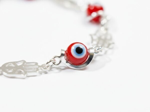 Pulsera Mano de Fátima, Ojo Turco