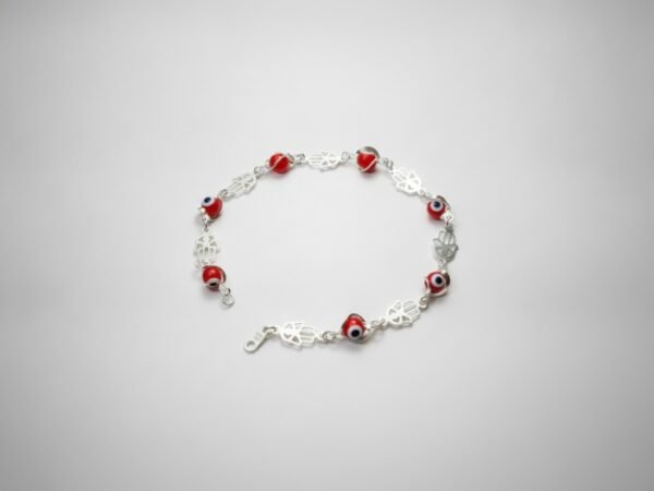 Pulsera Mano de Fátima, Ojo Turco
