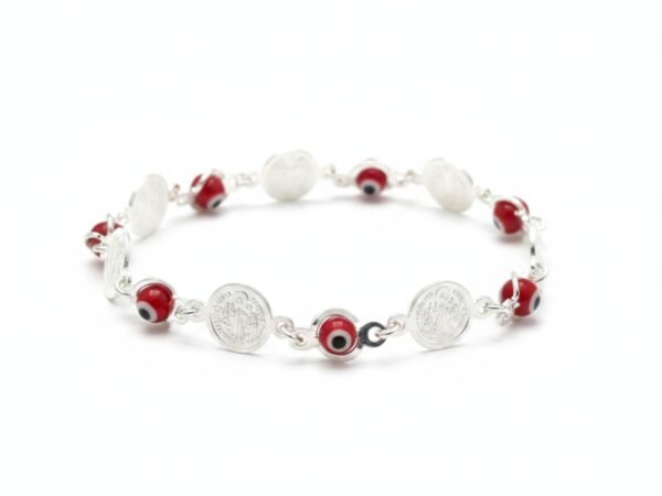 ymplnelr1ktn5i4a1khq-1.jpg Pulsera de Plata Esotérica, San Benito y Ojo Turco